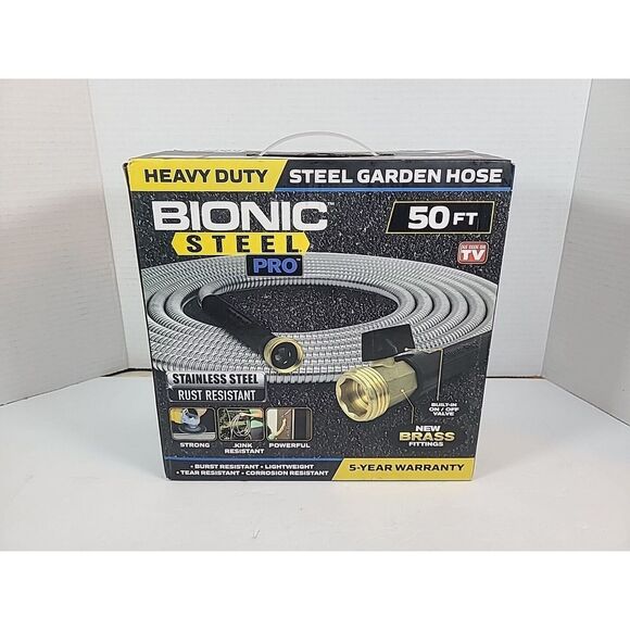 Bionic Steel Pro Stainless Steel Garden Hose 50' - Picture 1 of 6